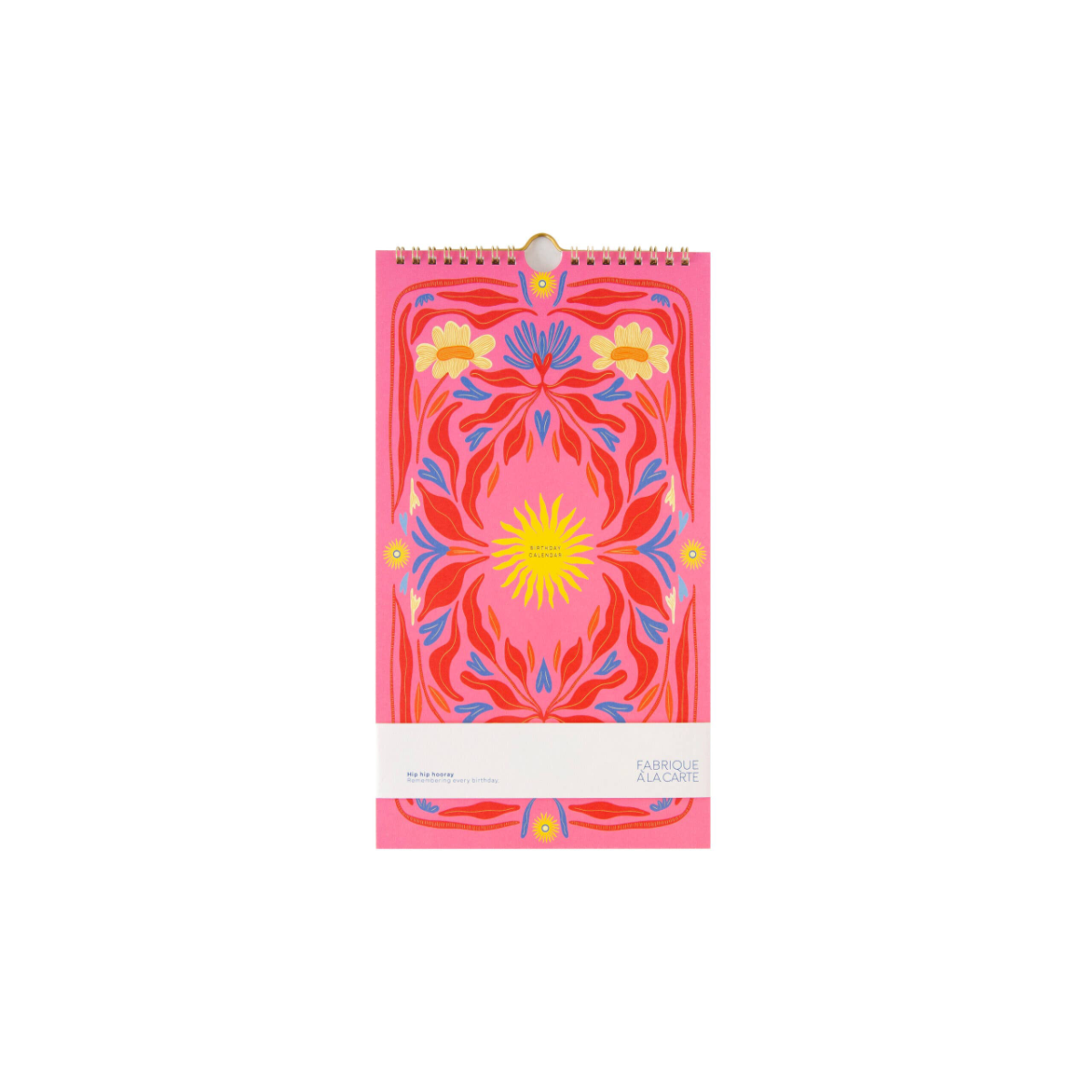 A. Journal - Afmælis dagatal, Sun Pink