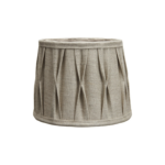 SOFIA PLISSÉ stygn - Lampaskermur, 30cm natur