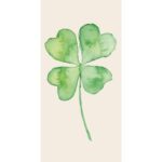 Servíettur - Four-leaf clover