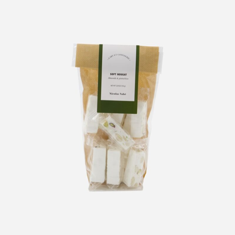 Mjúkt Nougat - Möndlur og pistasíu