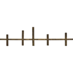 MAXI - Kertastjaki, antique brass 80cm