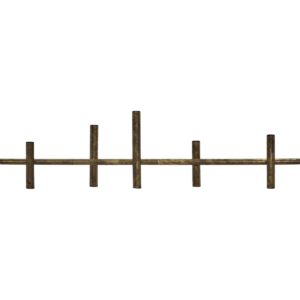 MAXI - Kertastjaki, antique brass 80cm