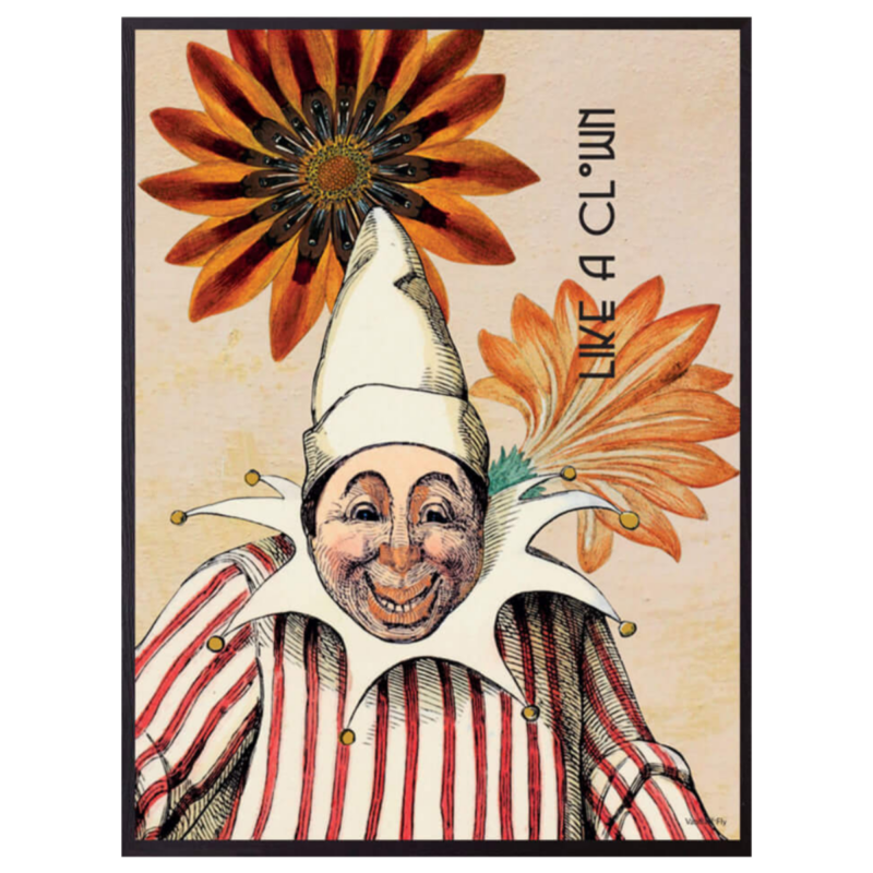 Mynd - Like A Clown, 50x70cm