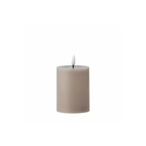 PONZA - LED kubbakerti, beige 7,5x10cm
