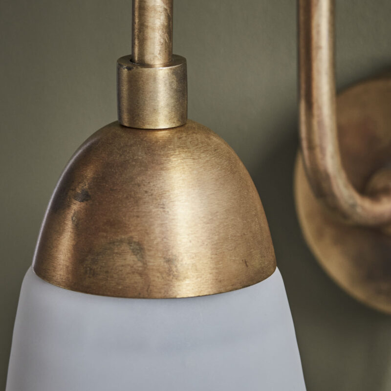 DROP - Veggljós, antik brass - Image 4