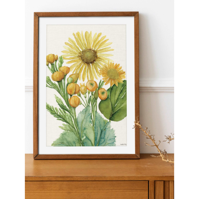 Mynd - Yellow flower - Image 2