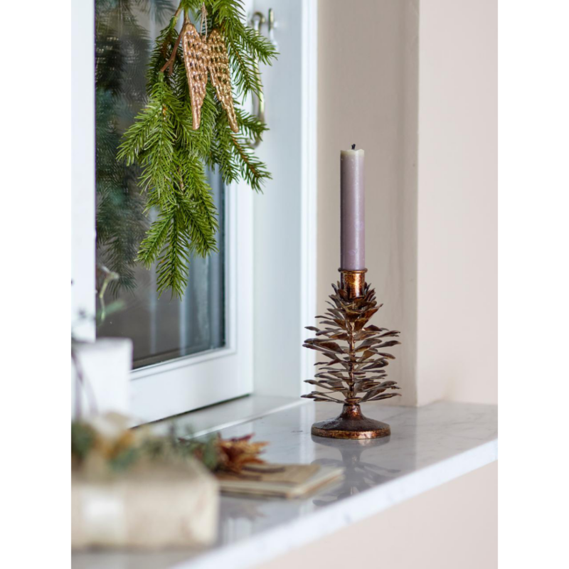 MIRABEL - Kertastjaki, gyllt 15.5cm - Image 2
