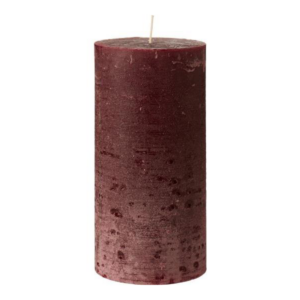 RUSTIC - Kubbakerti, rautt 20cm