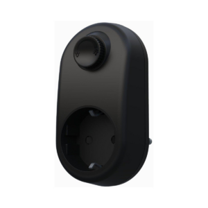 Plug-in dimmer millistykki, svart