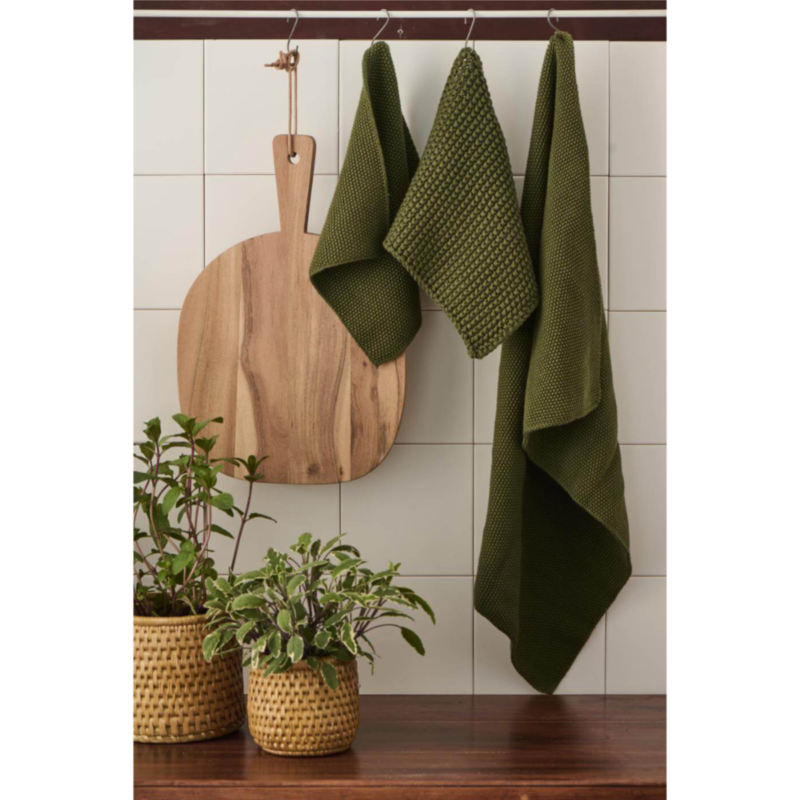 Borðtuska - olive - Image 3