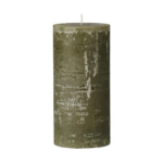 RUSTIC - Kubbakerti, olive green, 20x9.6cm