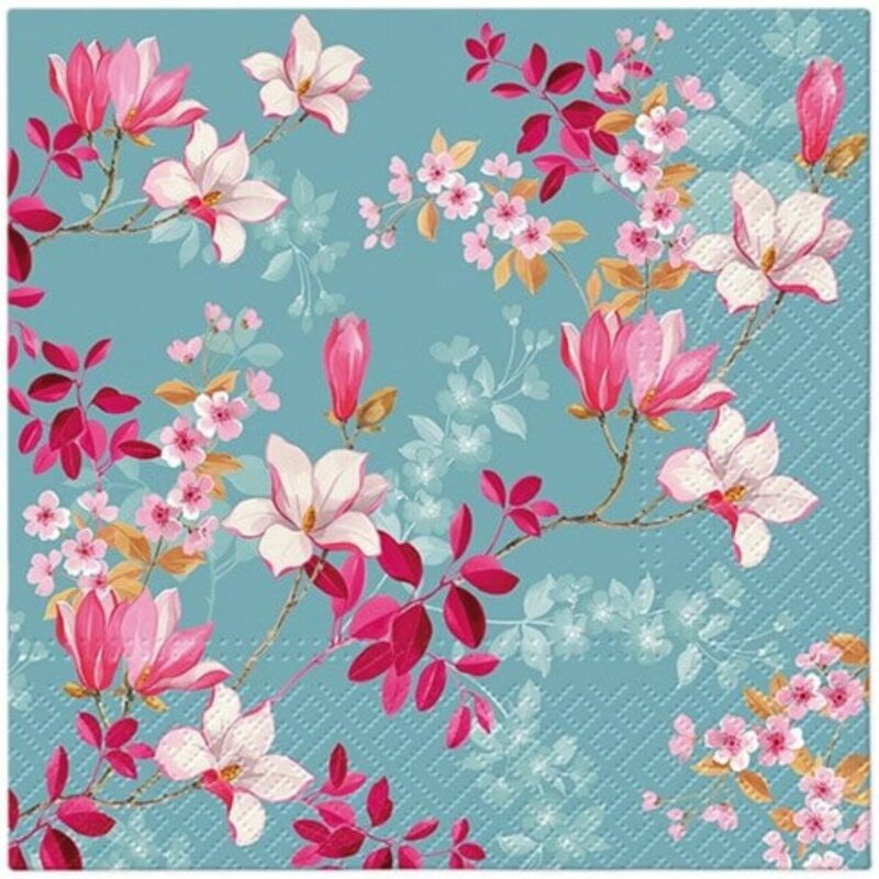 Servíettur - Magnolia, 20stk