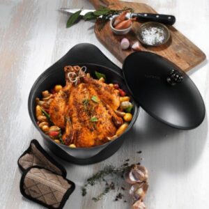 COOKUT - Cocotte, 28cm svartur