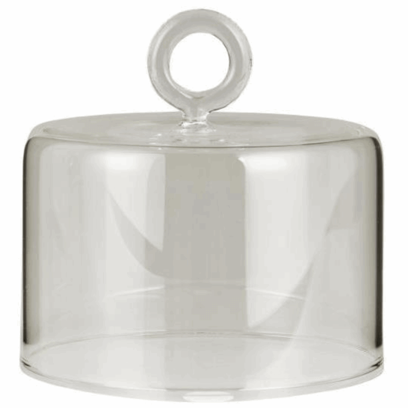 Glerkúpull, h: 15cm