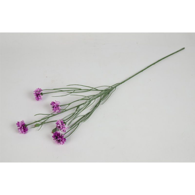 Kornblómavöndur - fjólublár, h: 66cm - Image 2