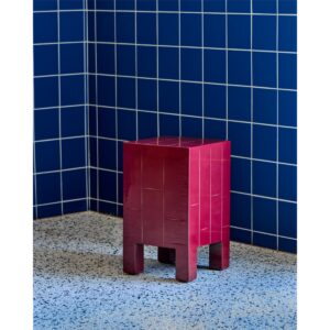 BRICK - Hliðarborð, rautt