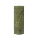 RUSTIC - Kubbakerti, olive green 18x6.8cm