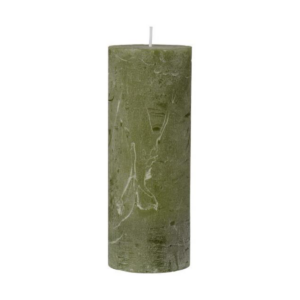 RUSTIC - Kubbakerti, olive green 18x6.8cm
