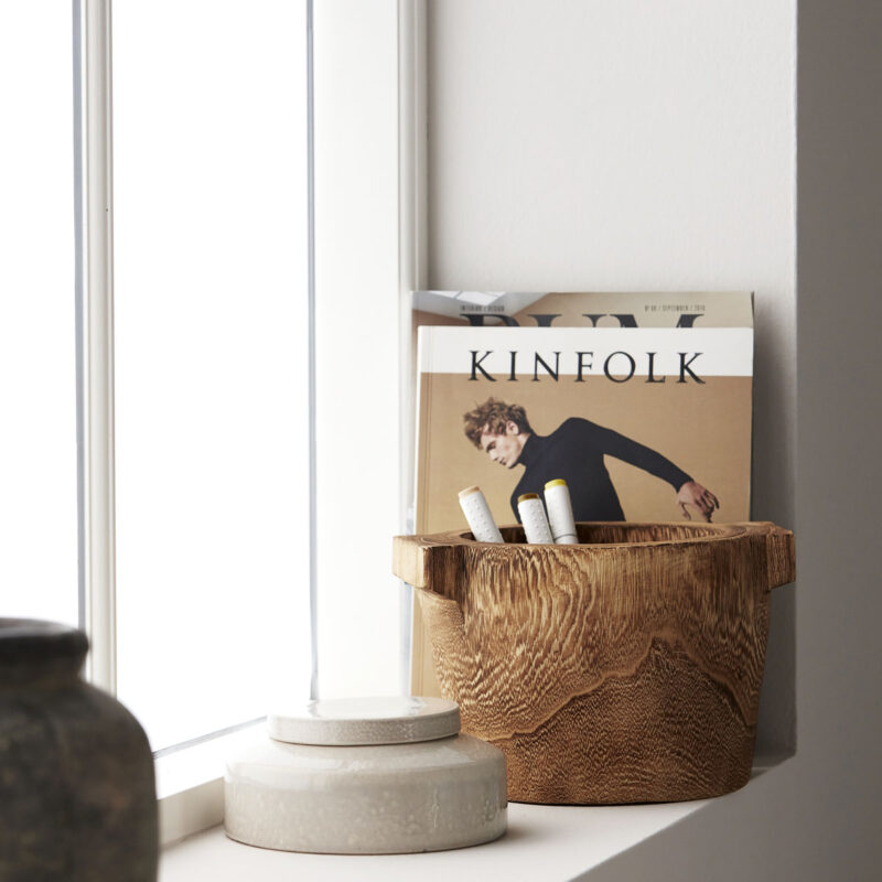 Craft skál natur h:17cm - Image 2