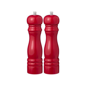 Salt/piparkvörn sett - rautt