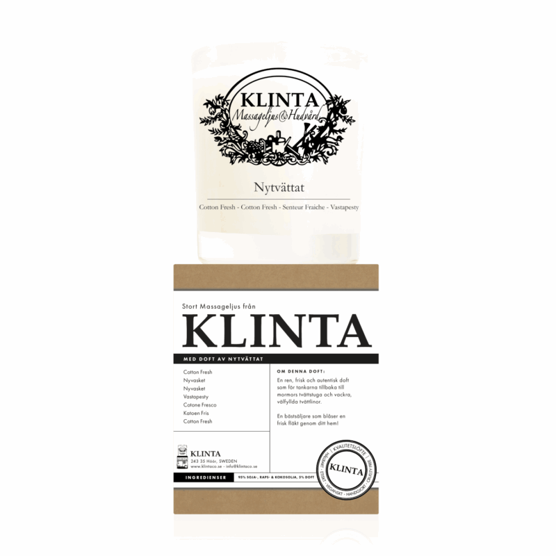 KLINTA ilm/nuddkerti -  Cotton fresh - Image 3