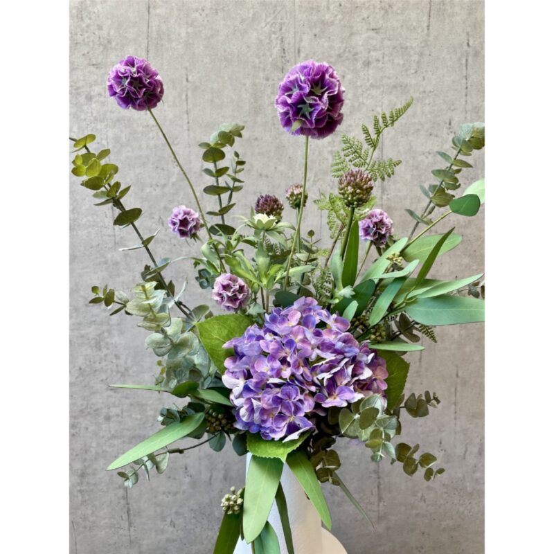 Allium búnt - fjólublátt, 66cm - Image 3