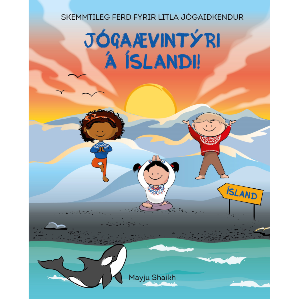 Bókin Jógaævintýri á Íslandi