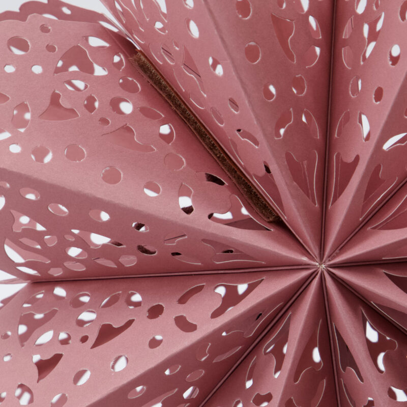 CLIP - Pappastjarna, dusty rose 40cm - Image 2