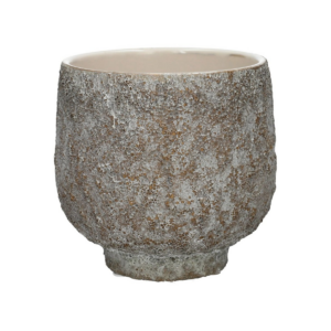 XIAN - Blómapottur, grár 14.8cm