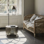 ROTA - Sófaborð, silfur 35cm