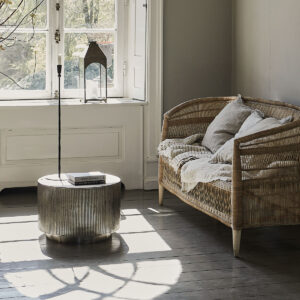 ROTA - Sófaborð, silfur 35cm