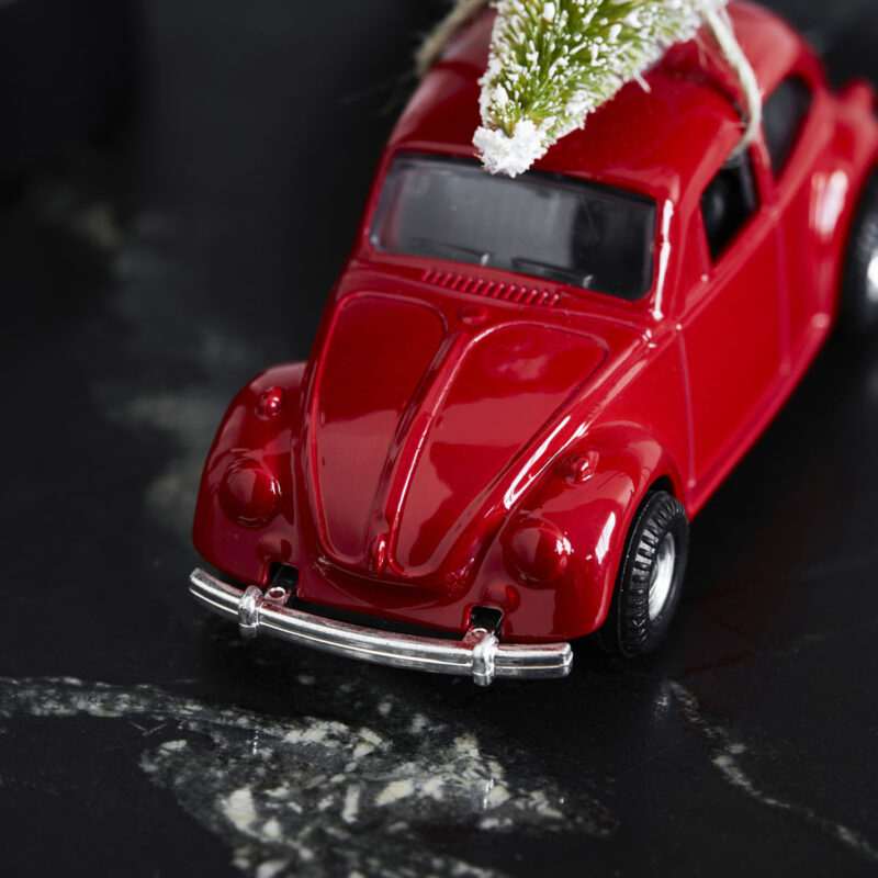 MINI Xmas bíll - rauður - Image 3