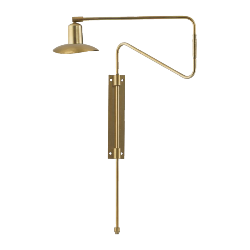 SWING - Veggljós, brass 35cm