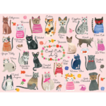 Púsl Cool Cats A-Z 1000stk