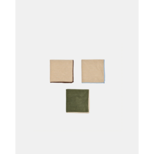 Microfiber borðtuskur, 3stk camel/brown