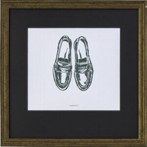 SHOE - Mynd í ramma, 40x40cm