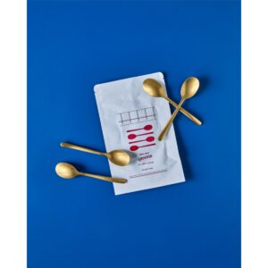 SPOON - Gylltar teskeiðar, 4stk