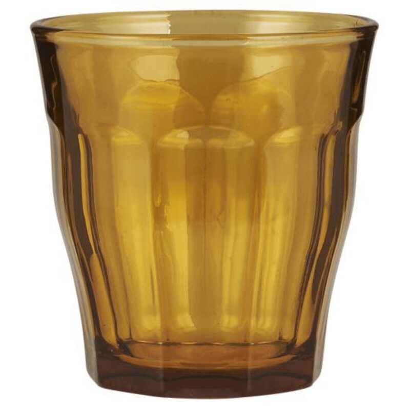 Amber vatnsglas