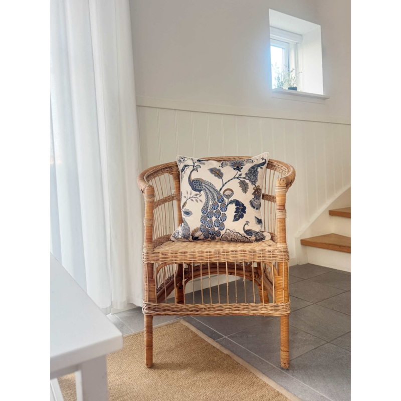 Púði - Velvet piping-navy - Image 3