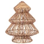 CANE - Jólatré, natur 24cm