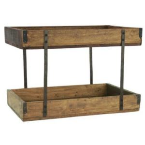 Viðarbakki á 2 hæðum