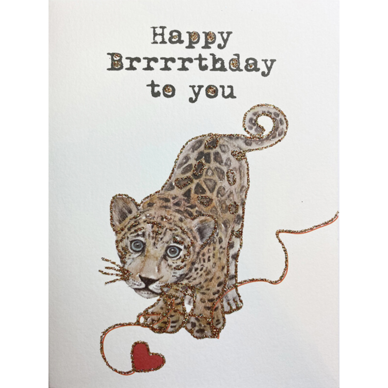 Kort - "happy Brrrrthday to you"