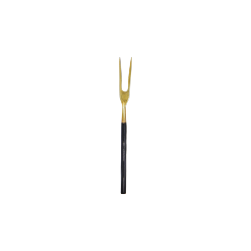FORK - Tapas gafflar, antique brass 4stk - Image 3