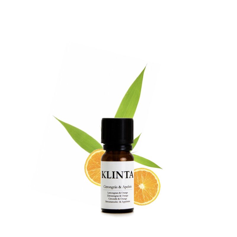 Ilmkjarnaolía - Sítrónugras og appelsínu ,10ml