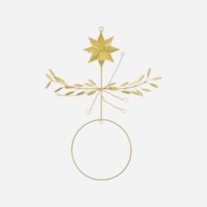 STAR - Skrauthringur, brass, 28cm