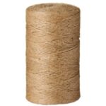 Jute borði - natur, 400m