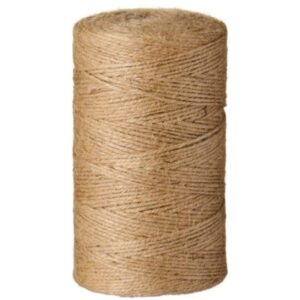 Jute borði - natur, 400m