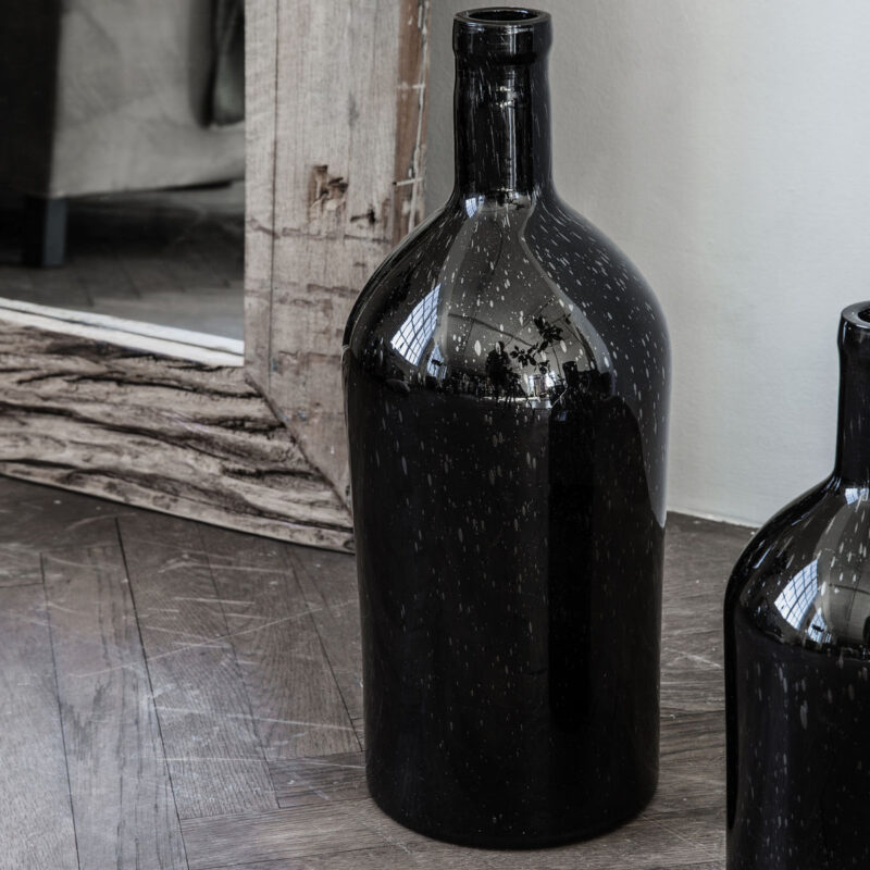 Bottle vasi dökk brún h:45cm - Image 3