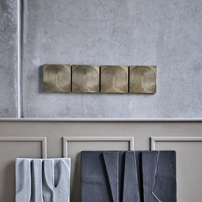 LIST - brass veggskraut, 4stk - Image 5