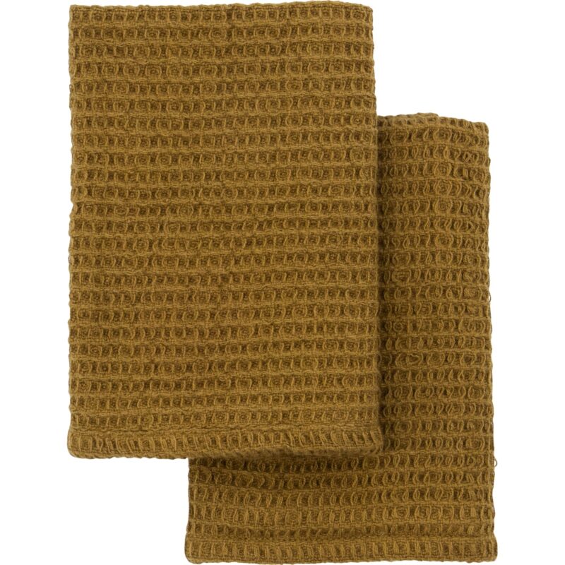 DARK OLIVE - Borðtuskur 2stk, dark olive